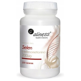 Selenium Select L-Selenomethionine 200ug 100 Tablets Aliness