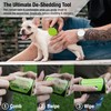 King Kanine Mini King Komb Pet Grooming Brush, Self Cleaning