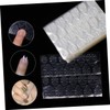 Healeved Nail Glue Tabs Sheets Double-Sided Jelly Glue for Press