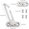 Anhoer Window Restrictor Safety Locks Window Restrictor Security Hook Right