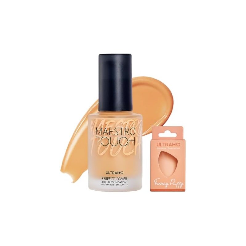 Base de maquillaje líquida ULTRAMO NC35 – Acabado mate de