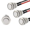 3 Pack 12V Prewired Waterproof Push Button Switch – Momentary