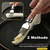 UGpine Scallion Cutter Onion Shred Knife with Stainless Steel Blade,