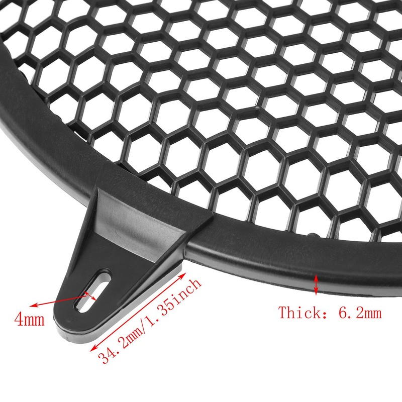 SQXBK 10 Inch Speaker Grille 2pcs 10 Inch Car Audio