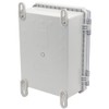 Zulkit Junction Box,IP67 Waterproof Electrical Box Hinged Clear Cover Stainless