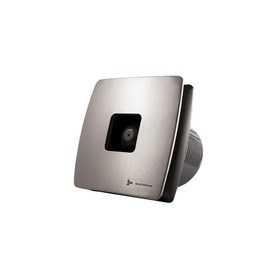 Masterfan Extractor de Aire Vista color Satinado silencioso, elimina olores, vapor y humedad, para baño, cocina (6")
