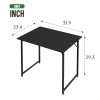 FDW 32 inch Computer Desk,Office Desk with Metal Frame,Modern Simple