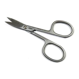Solingen (Germany) Gosol Nail Scissor Nail Scissor (Advanced) Satin Stainless Steel with Sapphire Nail File 3.5 inches (9 cm)
