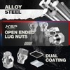 KSP 12mmx1.5 ET Extended Lug Nuts for 6 Lugs, 24PCS