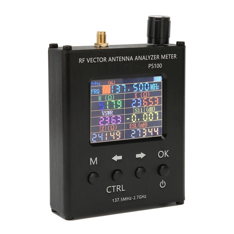 Antenna Analyzer Handheld 137.5MHz‑2.7GHz UV RF Vector Analyzer for Indoor