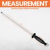 Utopia Kitchen Knife Sharpener Rod 12 Inch, Professional Honing Rod