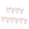 FOMIYES 5sets Handheld Skinfold Caliper and Tape Measure for Measurement