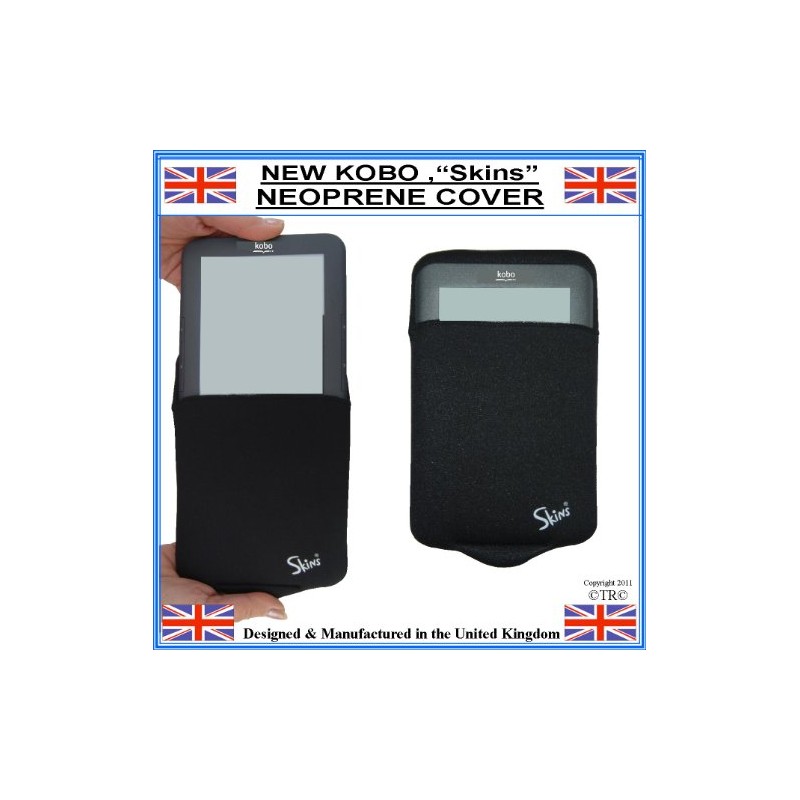 Proline Skins KOBO Touch Neoprene Cover, Black, Small