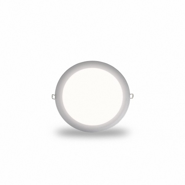 Mextronic LED Recessed Panel Round Cold White 650LM 12W (S)