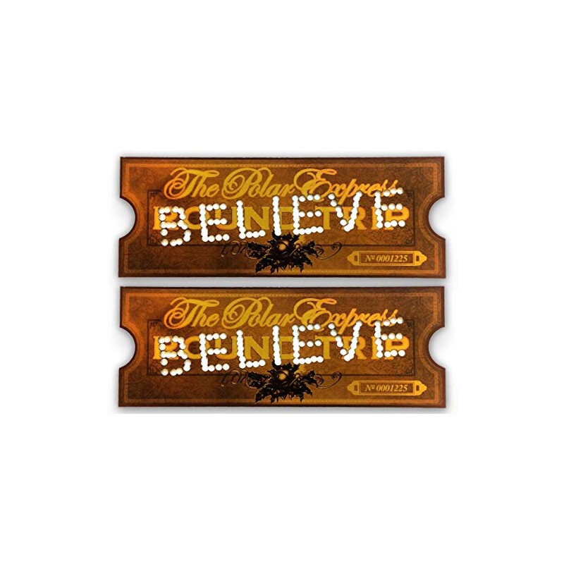 Polar Exp BELIEVE punched ROUND TRIP replica ticket (2)