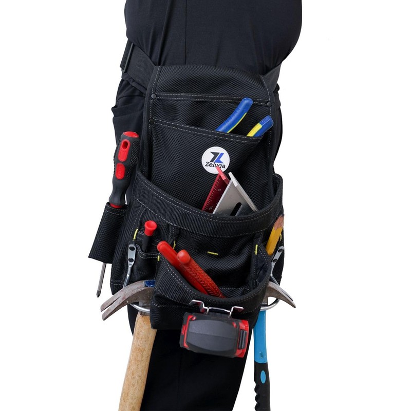 Zeluga 20-215 10 Pocket Extra Large Capacity Polyester Nail and