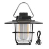 Camping Lantern Rechargeable Battery Powered Outdoor Potable Walking Tent Lamp
