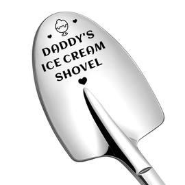 Daddy Fathers Day Birthday Gifts for Father Dad Ice Cream Scoop for Daddy Step Dad Presents from Son Daughter Kids Stepfather Dad Retiremet Gift for Papa Stepdad Gifts for Ice Cream Lovers