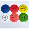 DDonglai Disc Golf Starter Set with 2pcs Driver, 2pcs Mid-Range,