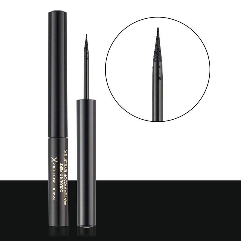 Max Factor Colour X-Pert Waterproof Eyeliner, 1 Deep Black