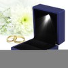 Ring Case LED Light Ring Box 4 Color Gift Box