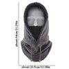 Fleece Balaclava Cycling Skullies Cap with Neck Gaiter Winter Warm