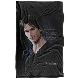 LOGOVISION Vampire Diaries Sometimes Coperta super morbida al tatto setoso – 91 x 147 cm