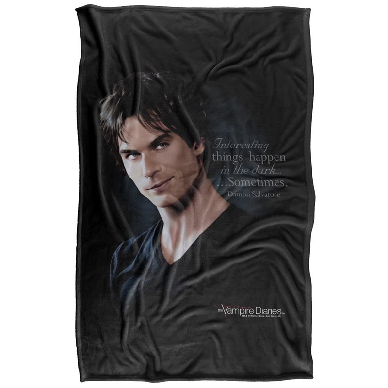 LOGOVISION Vampire Diaries Sometimes Coperta super morbida al tatto setoso