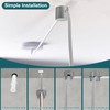 12 Pcs Ceiling Cable Mount Hook, Pendant Light Swag Hook