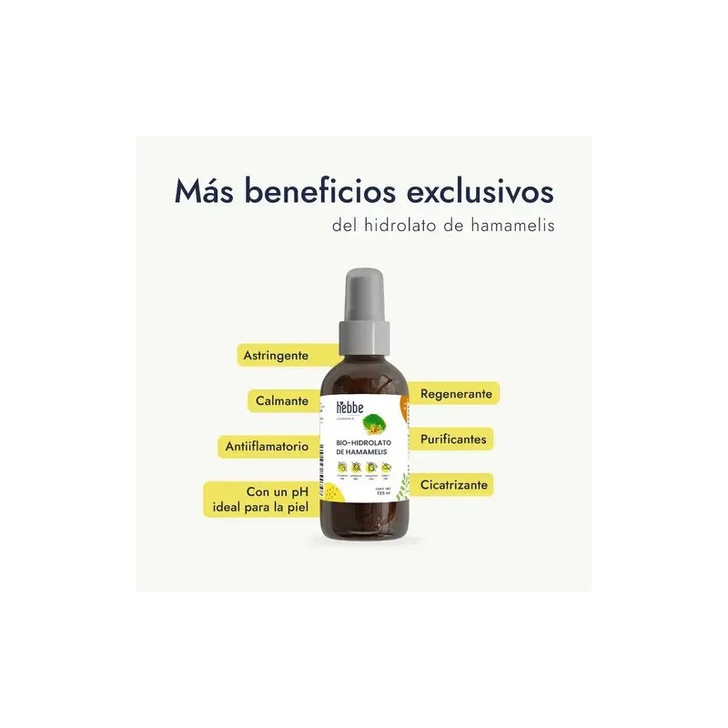 Pack 2 Hebbe Cosmetics Agua de Rosas y Hamamelis Tónico