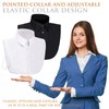 SATINIOR 4 Pcs Detachable Dickey Fake Collar Half Shirt False