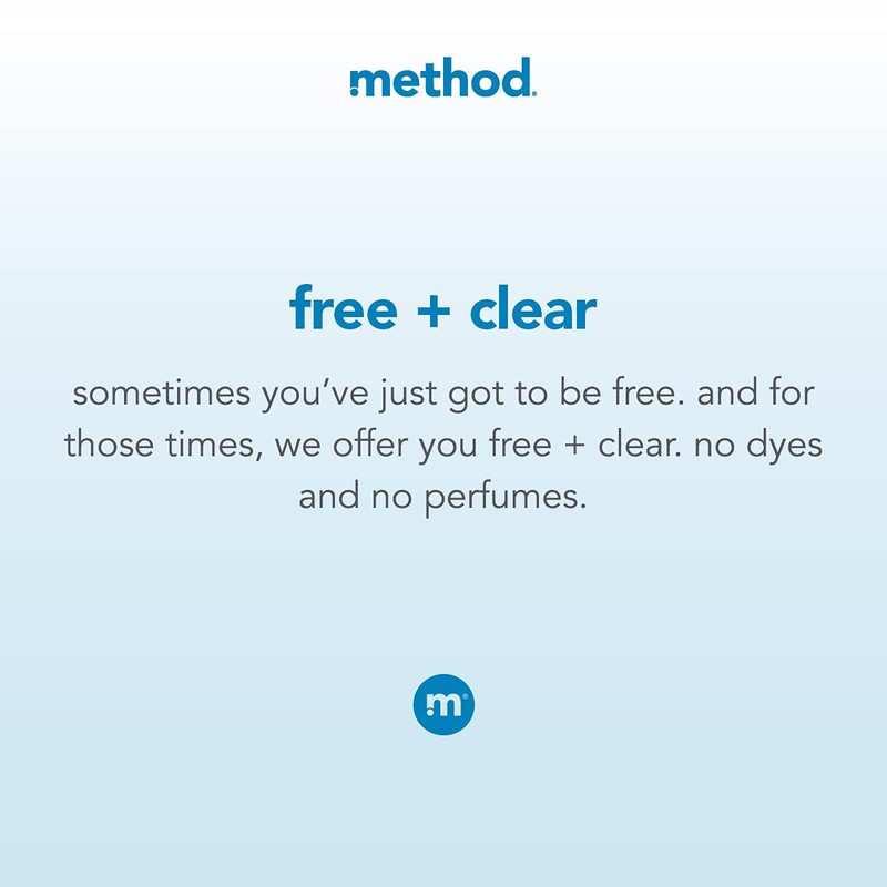Method Dishwasher Detergent Packs, Fragrance Free + Clear, Dishwashing Rinse
