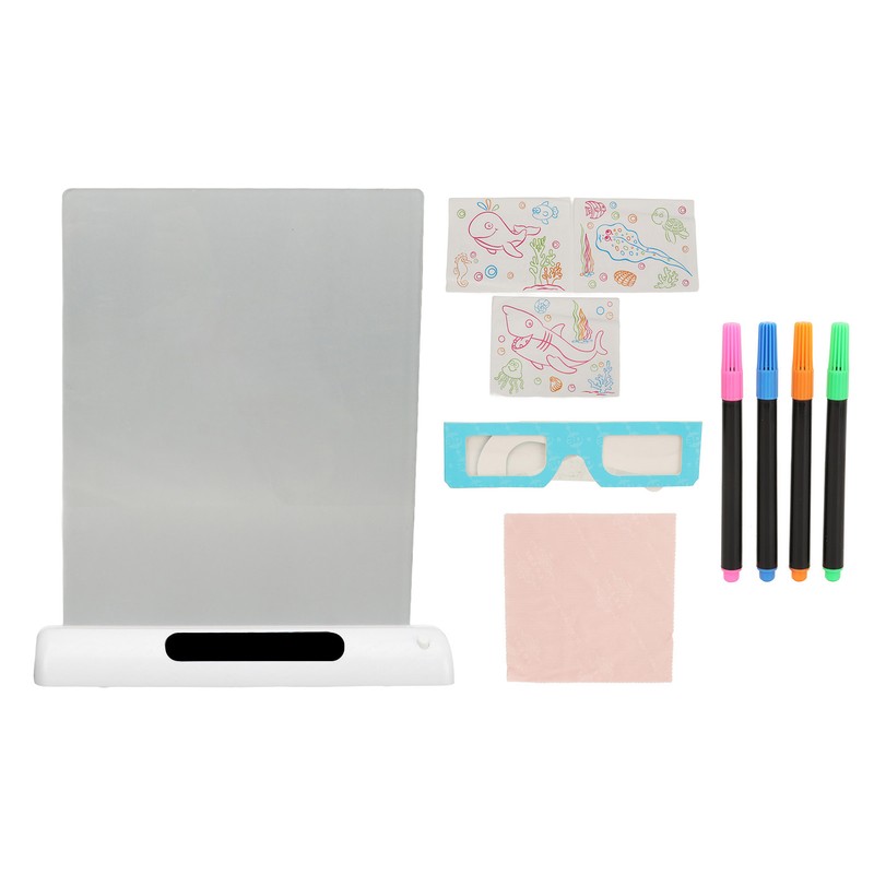 3D Luminous Drawing Board Shark Type 3D Luminous Magic Drawing