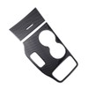 TEAMWILL Carbon Fiber Console Gear Shift Panel Cover Trim Fit