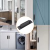 MOROBOR Pull Push Door Plate Handle,2pcs 8inch Aluminum Alloy Heavy
