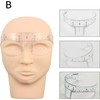Regla de Cejas, Regla de Posicionamiento de Cejas Profesional, Herramienta