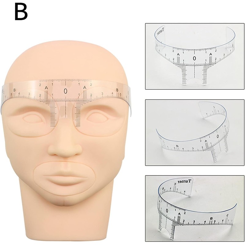 Regla de Cejas, Regla de Posicionamiento de Cejas Profesional, Herramienta