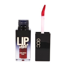 GOC Lip Velvet Liquid Lipstick | Labial | Maquillaje | Es de larga duración | Acabado aterciopelado y suave | Color intenso | Permite una fácil y uniforme aplicación | 3.5 ml | Color Blood | Modelo GLV11