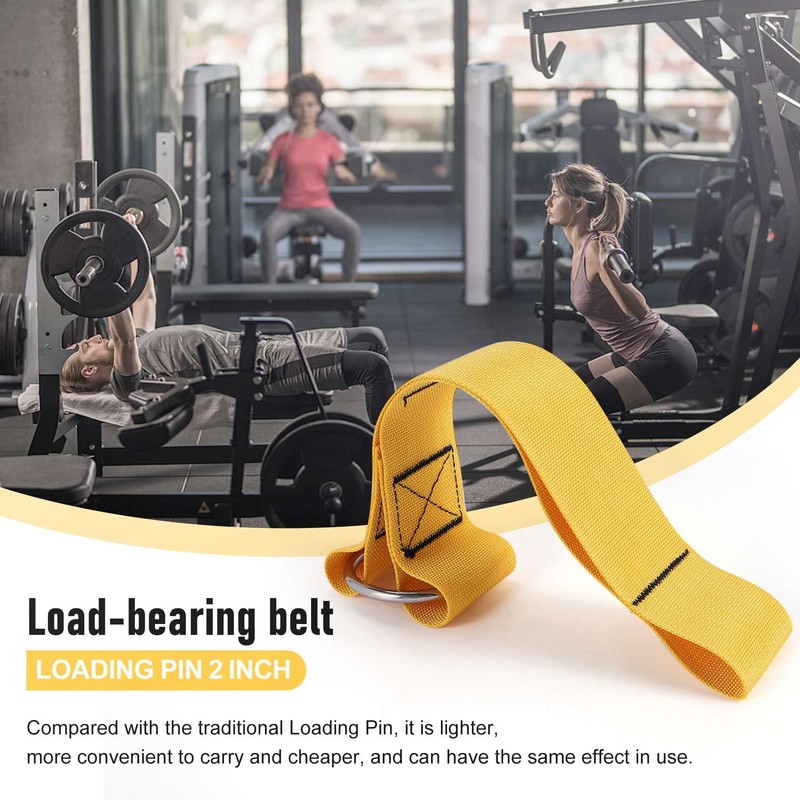 NISHZHU Strap Loading Pin for Weight Plates Cable Machines Attachment