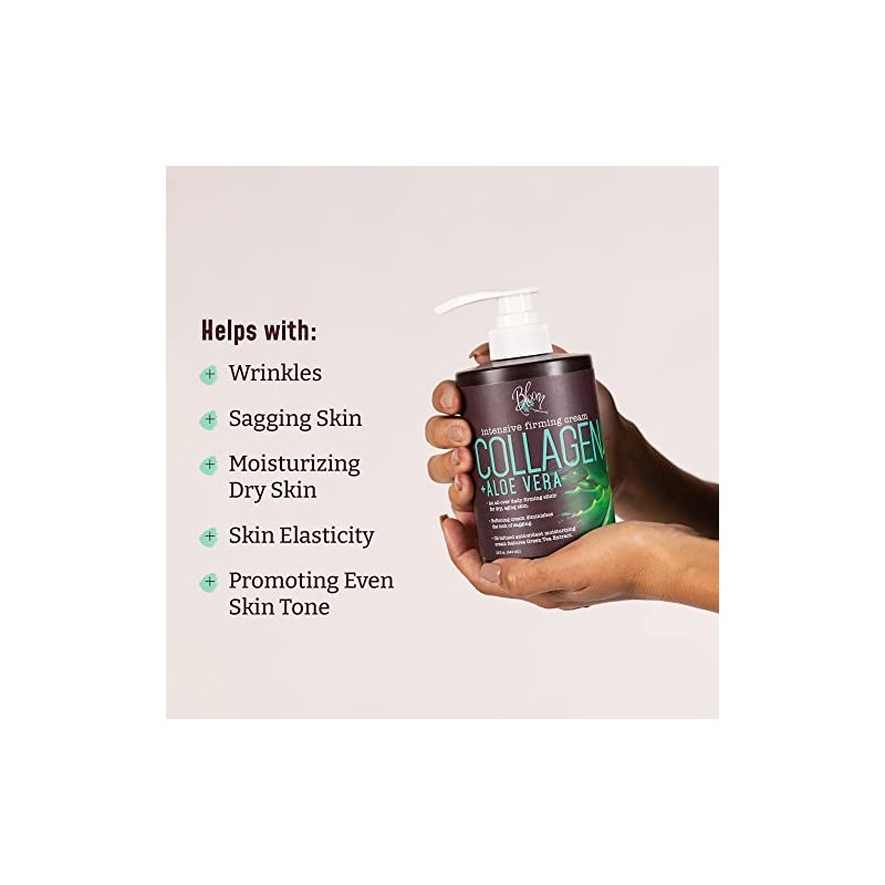 Bloom Collagen Firming Cream for Body and Face. Intensive moisturizer