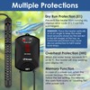 VCRAZE Aquarium Heater 200W Fish Tank Heater with External Thermostat