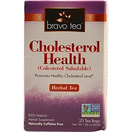 Bravo Tea Cholesterol Health Herbal Tea -- 20 Tea Bags