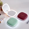 Mocado Compact LED Travel Makeup Mirror - 4 Inches 1X/10X