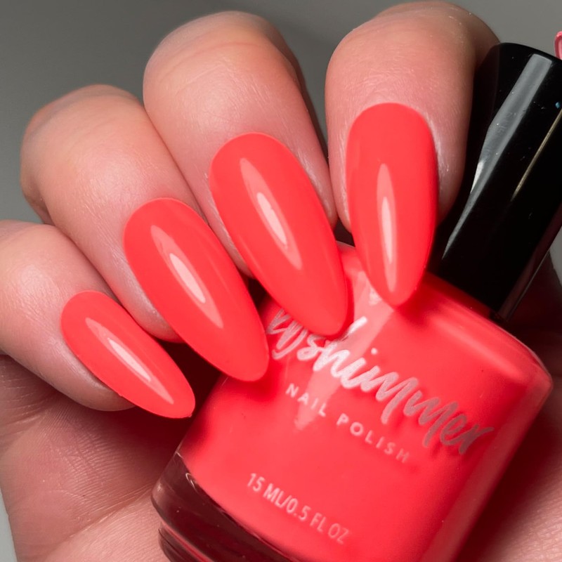 KBShimmer Totally Outrageous Neon Crème Nail Polish 0.5 oz Full