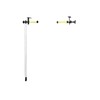 TENBEST Photography Backdrop Roller Support System,1 Roller with Metal Chain,