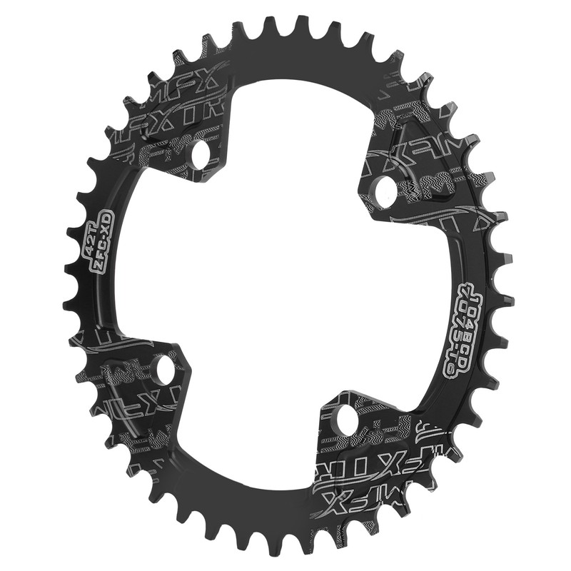 FMFXTR 104BCD Crankset Chainring Aluminum Alloy Positive and Negative 42T