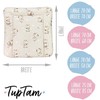 TupTam Baby Changing Mat with Cotton Cover Patterned Giraffe Beige
