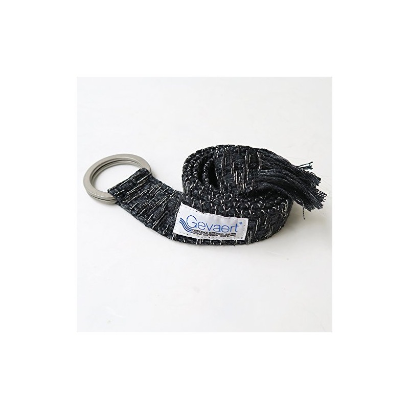 Gevard Belgium Double Ring Shaggy Belt, Double Ring Belt, Made