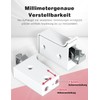 Mellbree Wardrobe Hanger Wall Mount - Adjustable, 150 kg Load