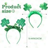 GRAEEN - Diadema para el día de San Patricio, trébol,